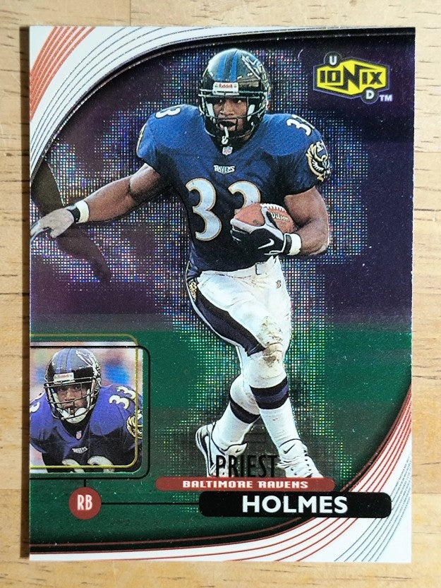 1999 UD Ionix #5 Priest Holmes