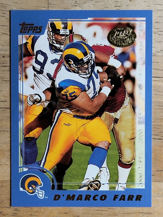 2000 Topps Collection #92 D'Marco Farr