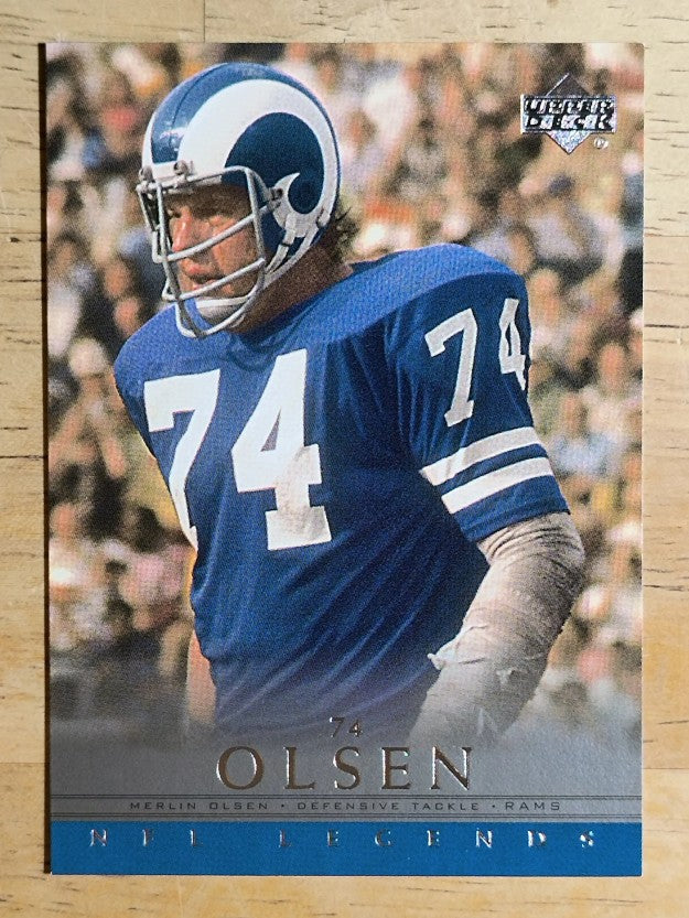 2000 Upper Deck Legends #80 Merlin Olsen