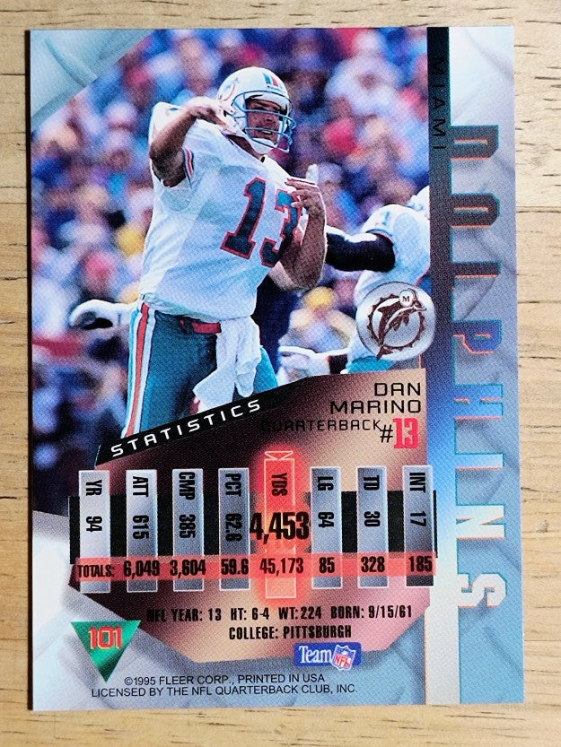 1995 Metal #101 Dan Marino