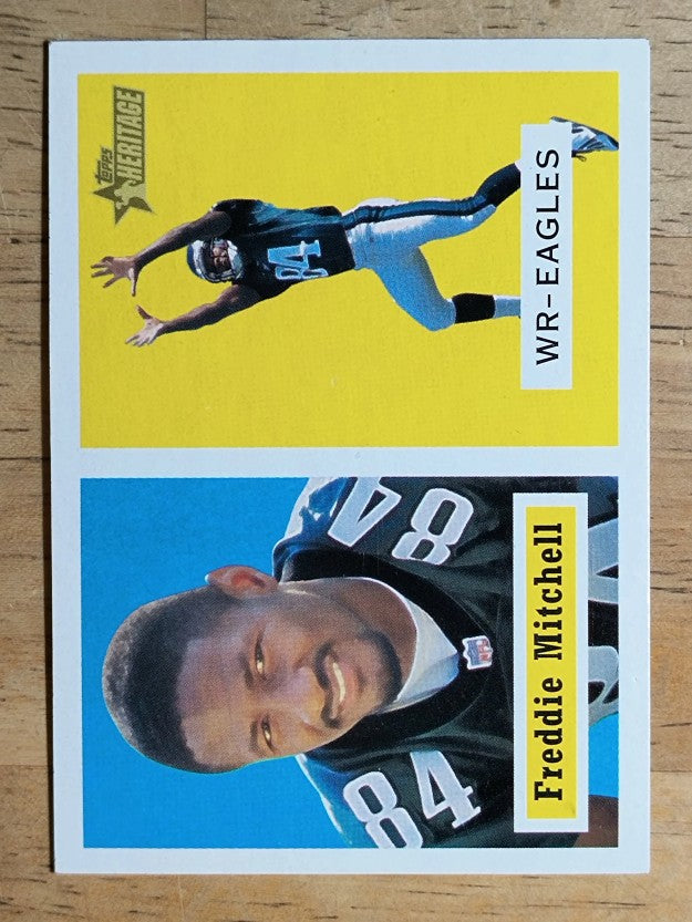 2002 Topps Heritage #124 Freddie Mitchell