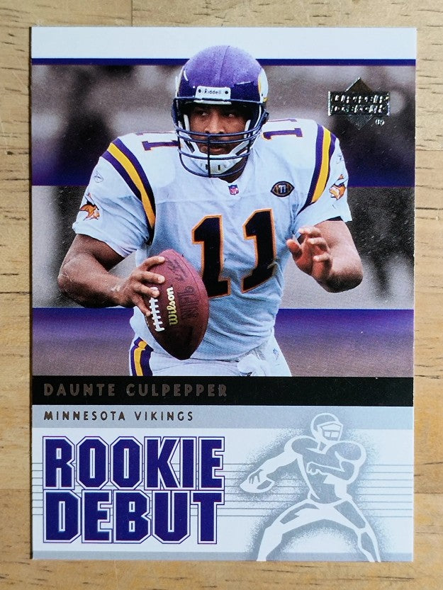 2005 Upper Deck Rookie Debut #54 Daunte Culpepper