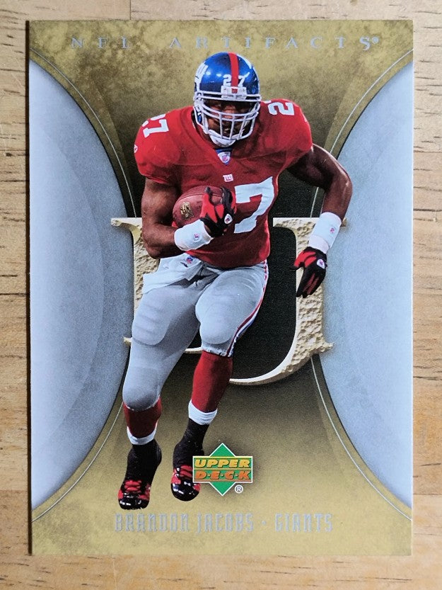 2007 Artifacts #68 Brandon Jacobs