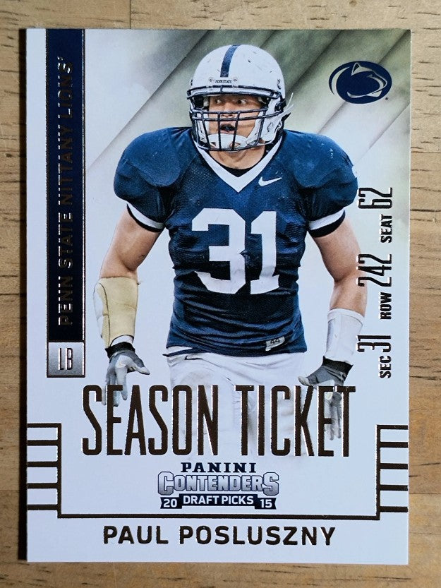 2015 Panini Contenders Draft Picks #80 Paul Posluszny
