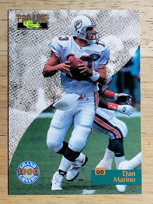 1995 Pro Line Grand Gainers #G14 Dan Marino