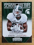 2015 Panini Contenders Draft Picks School Colors #22 Jeremy Langford
