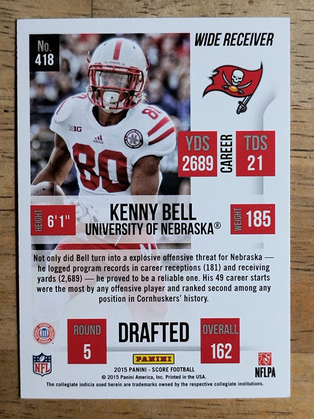 2015 Score #418 Kenny Bell RC