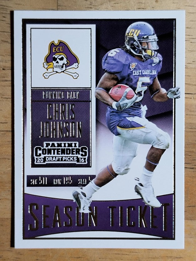 2016 Panini Contenders Draft Picks #22 Chris Johnson