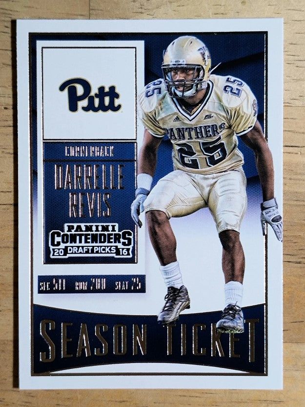 2016 Panini Contenders Draft Picks #24 Darrelle Revis
