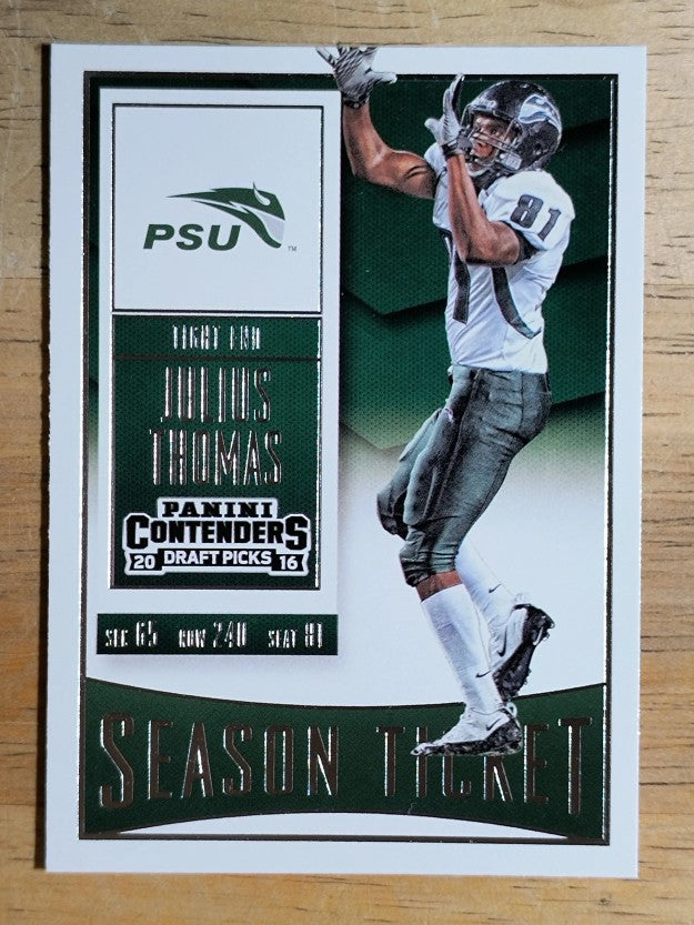 2016 Panini Contenders Draft Picks #56 Julius Thomas