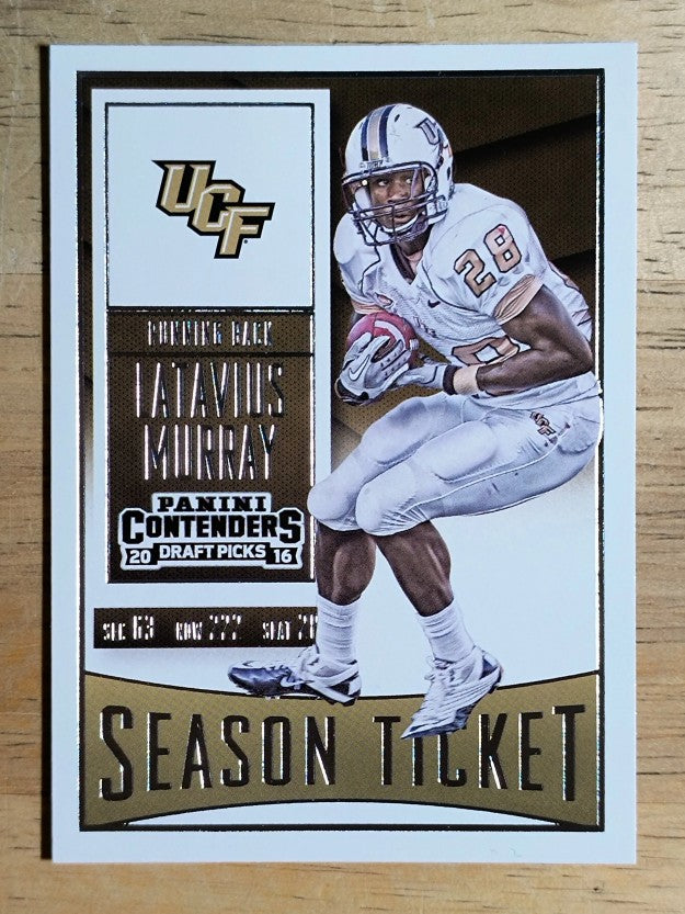 2016 Panini Contenders Draft Picks #64 Latavius Murray