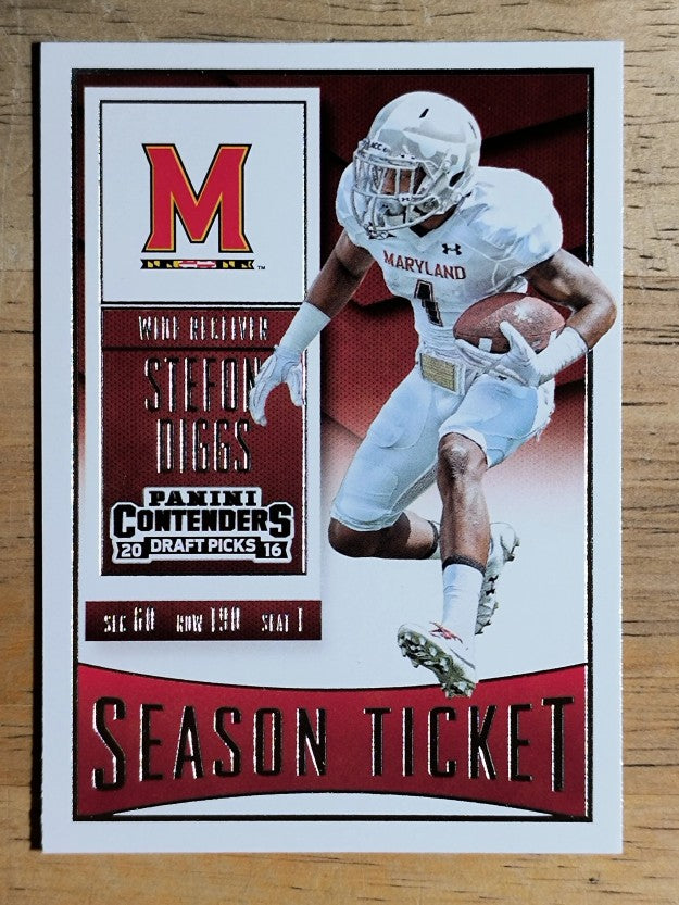2016 Panini Contenders Draft Picks #86 Stefon Diggs