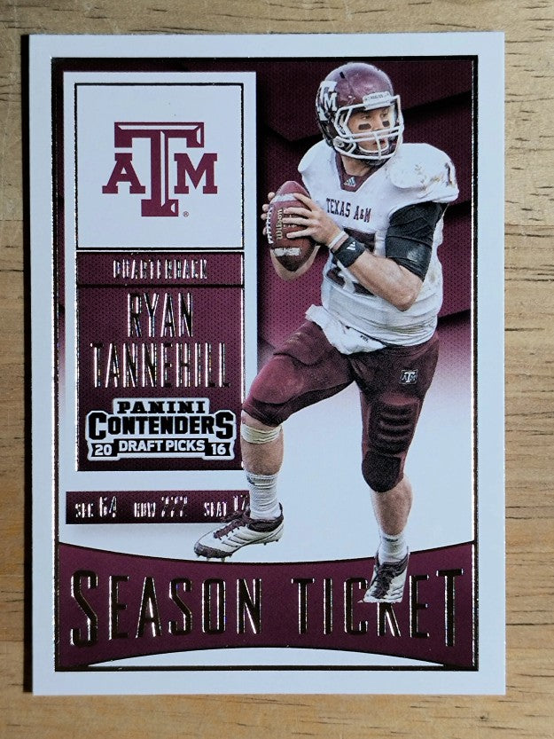 2016 Panini Contenders Draft Picks #88 Ryan Tannehill