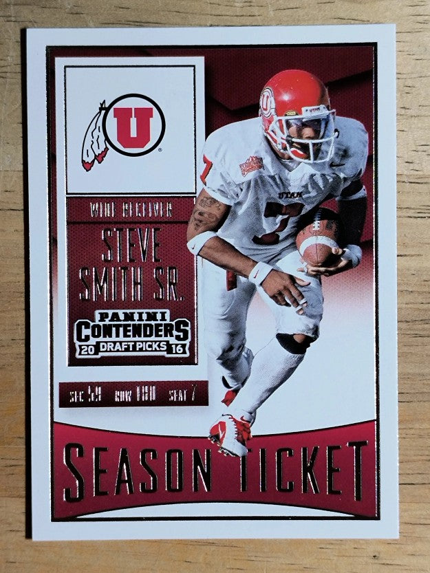 2016 Panini Contenders Draft Picks #90 Steve Smith