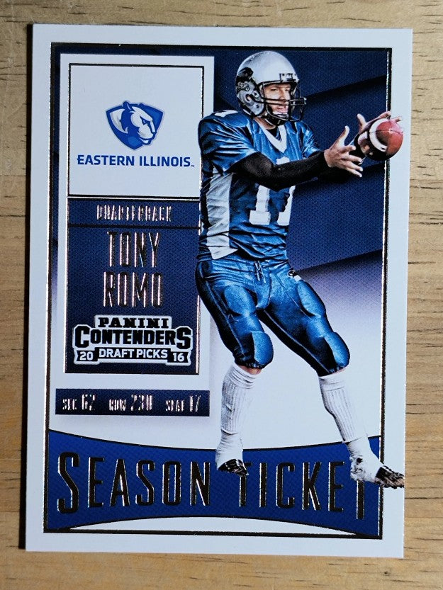 2016 Panini Contenders Draft Picks #96 Tony Romo