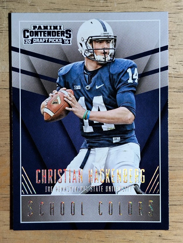 2016 Panini Contenders Draft Picks School Colors #10 Christian Hackenberg