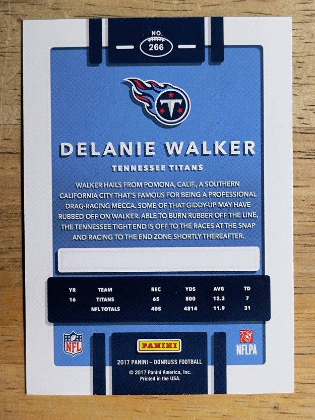 2017 Donruss #266 Delanie Walker