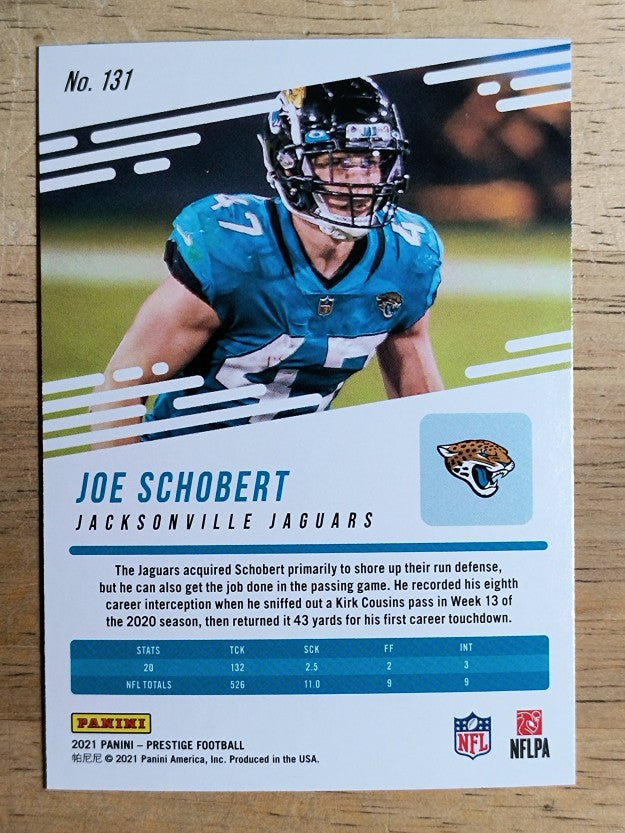2021 Prestige #131 Joe Schobert