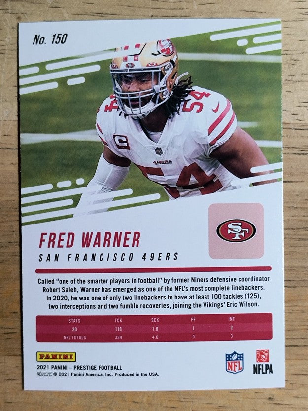 2021 Prestige #150 Fred Warner