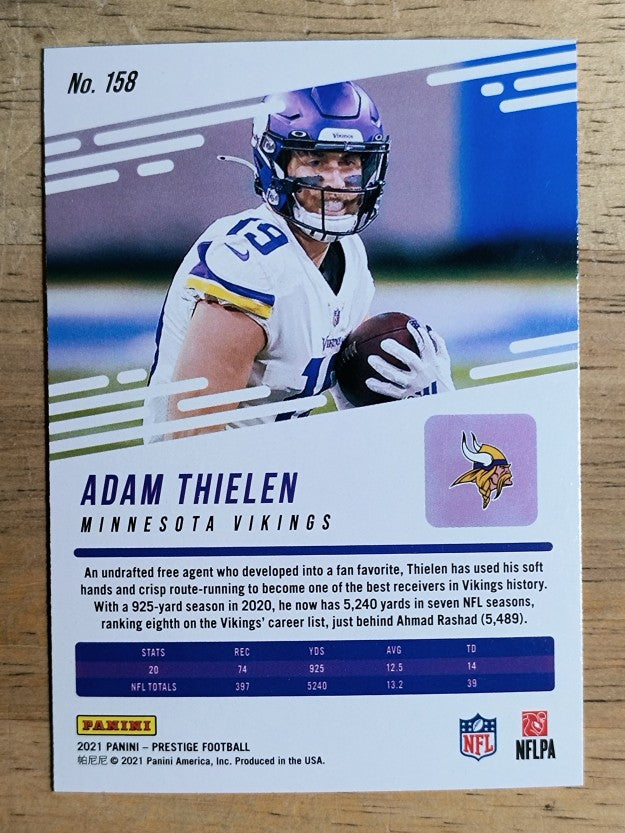 2021 Prestige #158 Adam Thielen