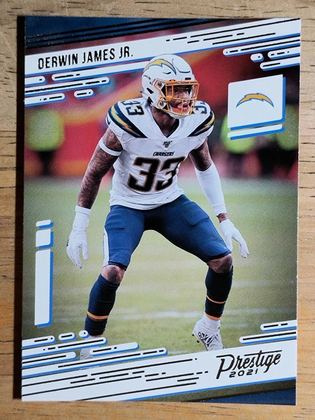 2021 Prestige #191 Derwin James Jr.