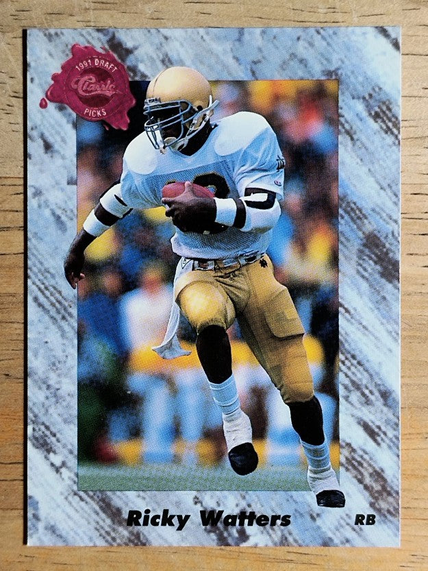 1991 Classic Four Sport #141 Ricky Watters