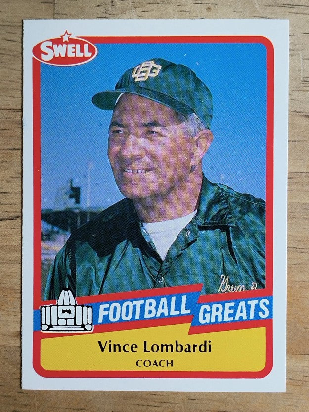 1989 Swell Greats #44 Vince Lombardi