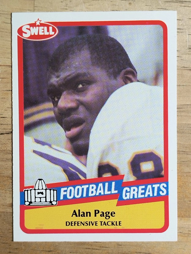 1989 Swell Greats #145 Alan Page