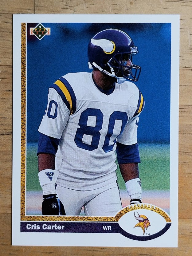 1991 Upper Deck #56 Cris Carter