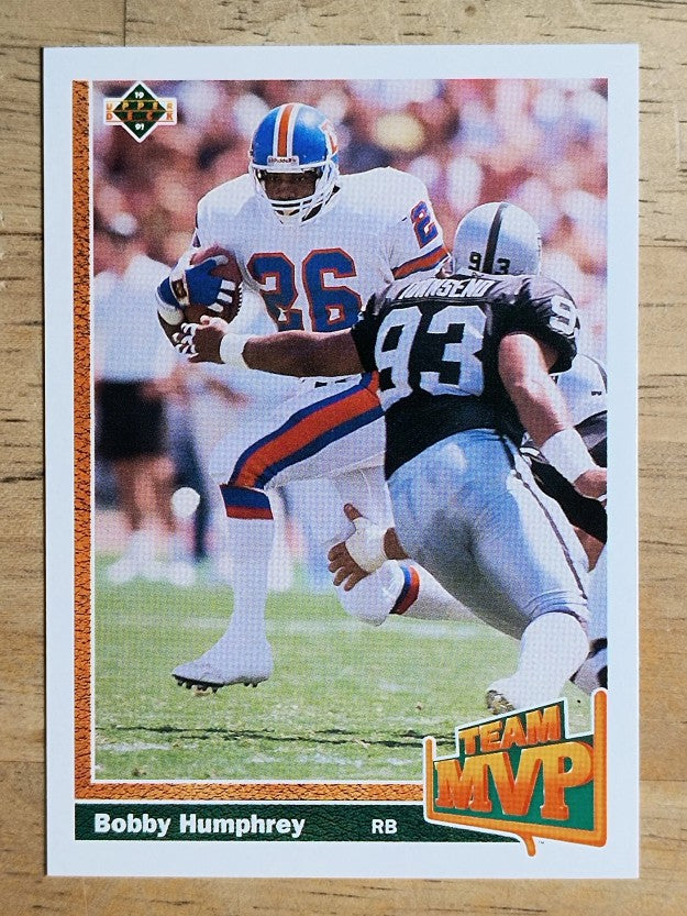 1991 Upper Deck #457 Bobby Humphrey MVP