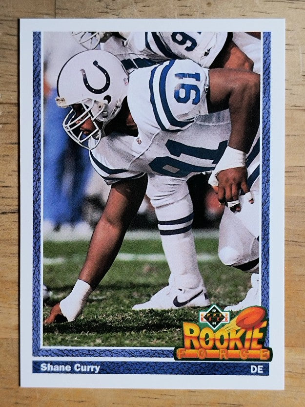 1991 Upper Deck #605 Shane Curry