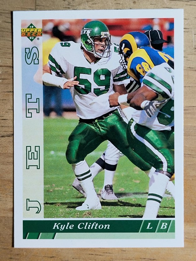 1993 Upper Deck #168 Kyle Clifton