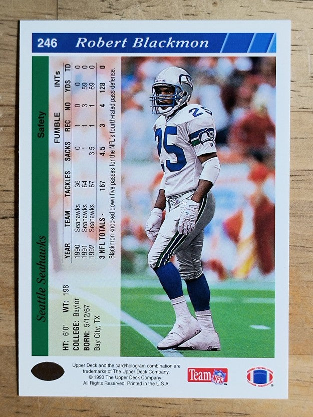1993 Upper Deck #246 Robert Blackmon