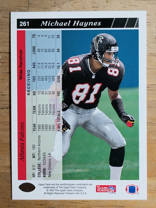1993 Upper Deck #261 Michael Haynes