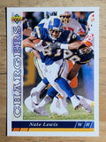 1993 Upper Deck #317 Nate Lewis