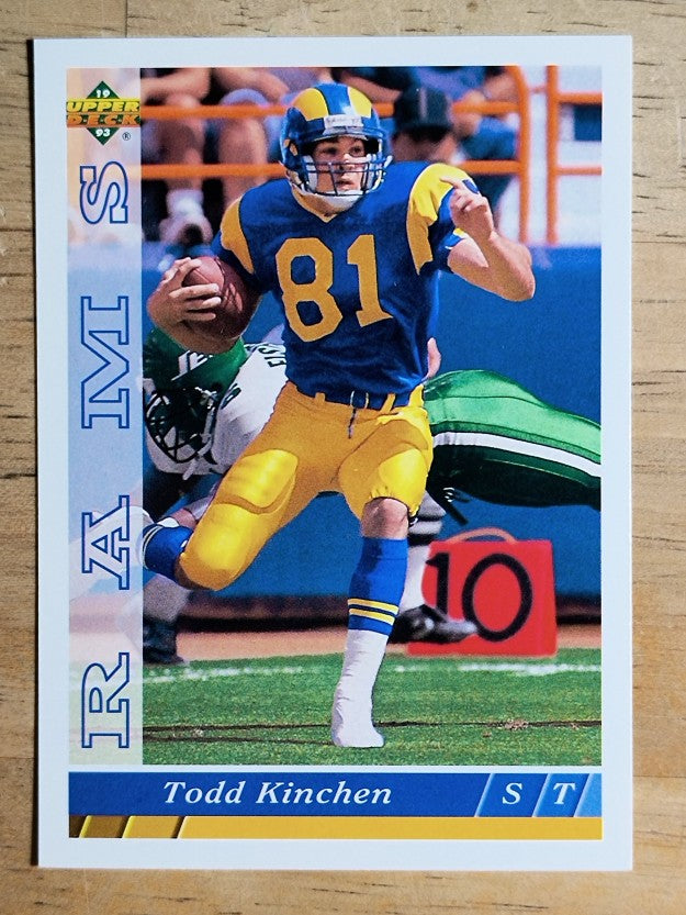 1993 Upper Deck #329 Todd Kinchen