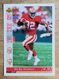 1993 Upper Deck #342 Ricky Watters