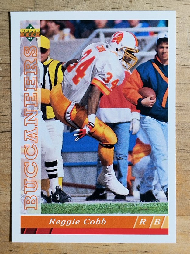 1993 Upper Deck #343 Reggie Cobb