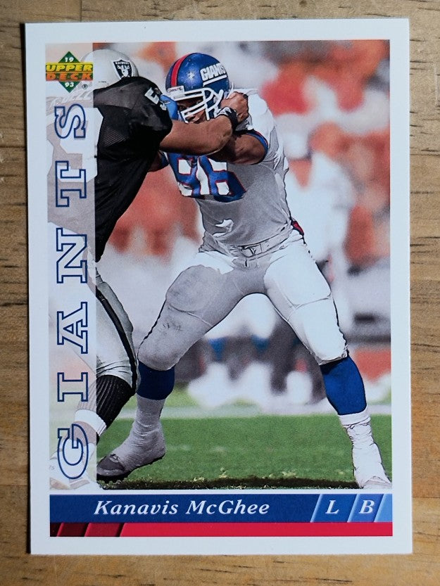 1993 Upper Deck #344 Kanavis McGhee
