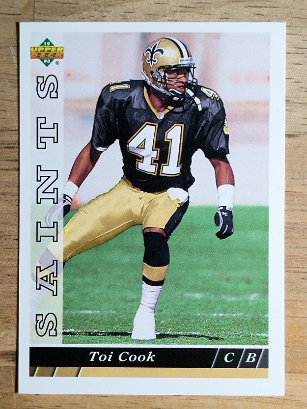 1993 Upper Deck #510 Toi Cook