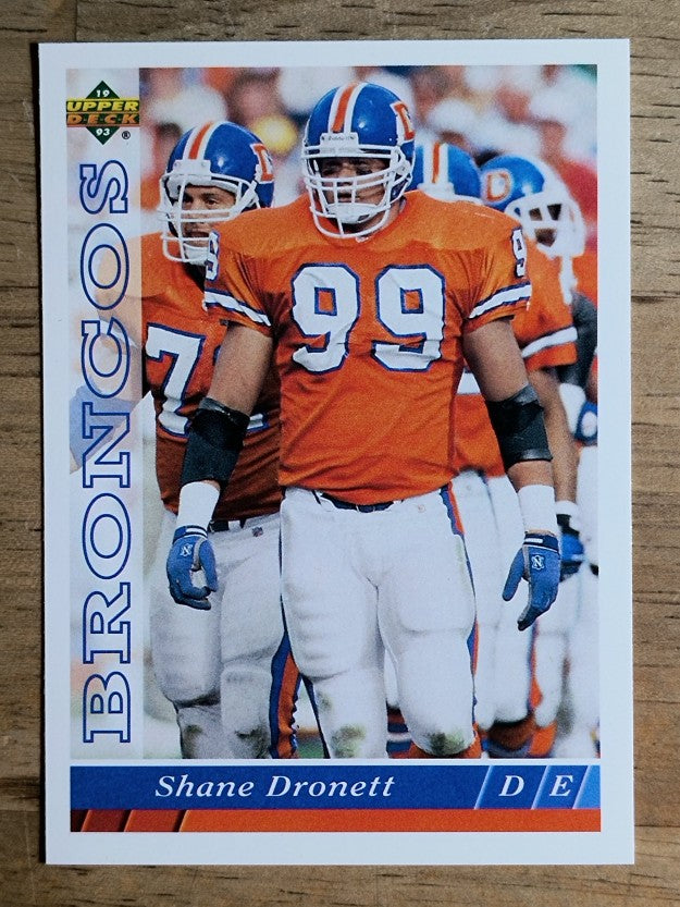 1993 Upper Deck #516 Shane Dronett
