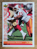 1993 Upper Deck #521 Santana Dotson