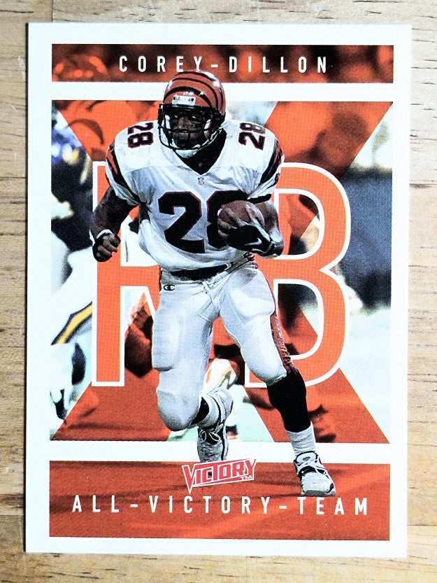 1999 Upper Deck Victory #285 Corey Dillon AV