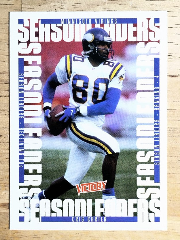 1999 Upper Deck Victory #339 Cris Carter SL