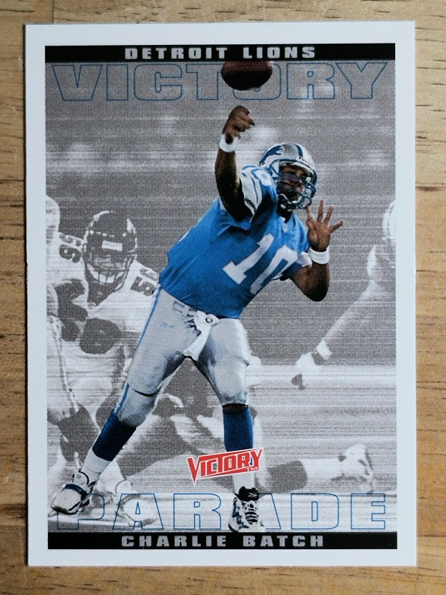 1999 Upper Deck Victory #351 Charlie Batch VP