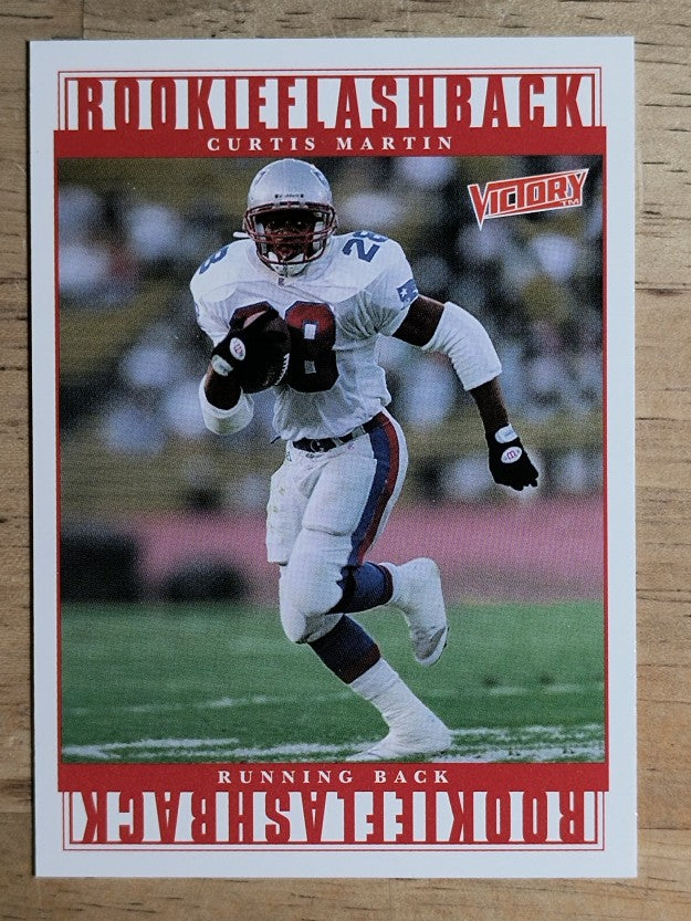 1999 Upper Deck Victory #376 Curtis Martin RF