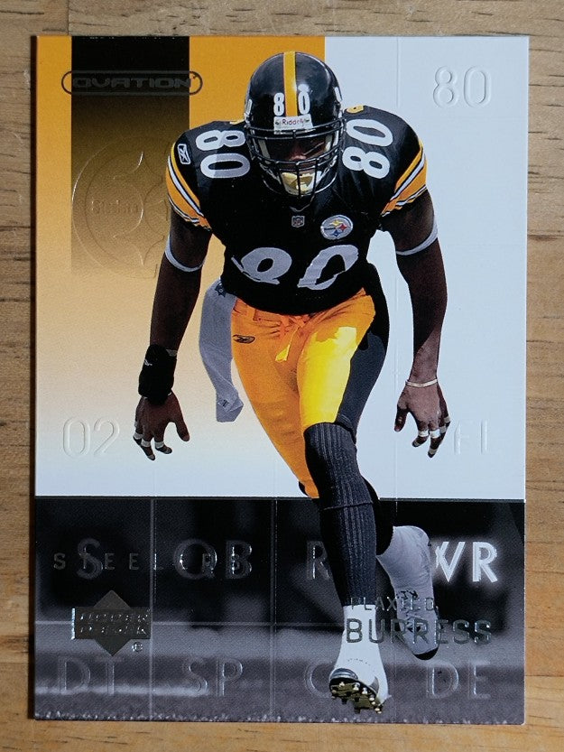 2002 Upper Deck Ovation #68 Plaxico Burress
