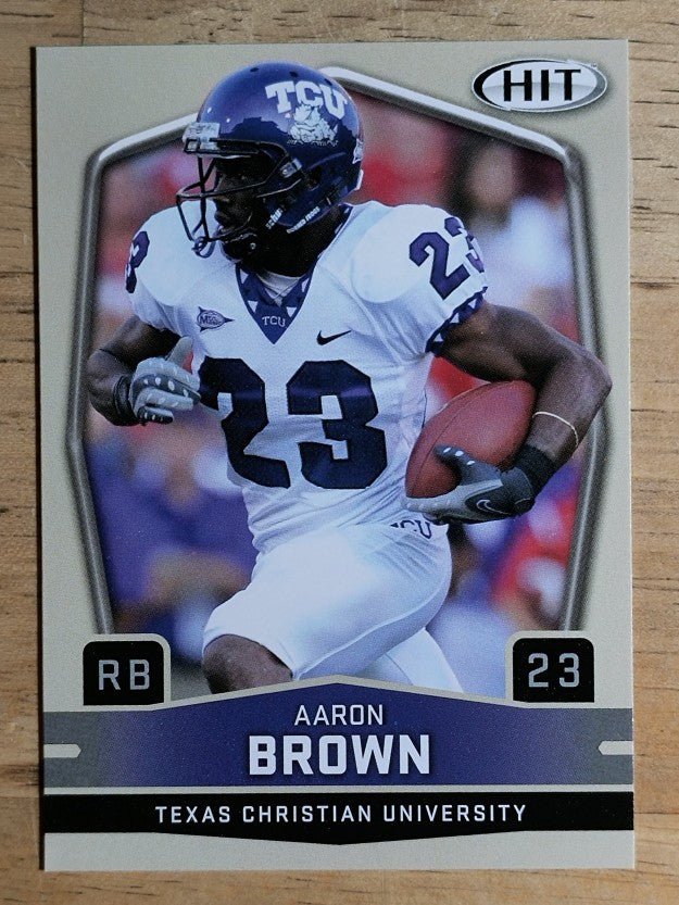 2009 SAGE HIT #62 Aaron Brown