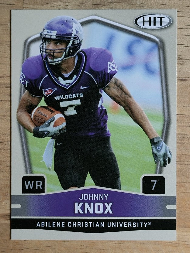 2009 SAGE HIT #74 Johnny Knox