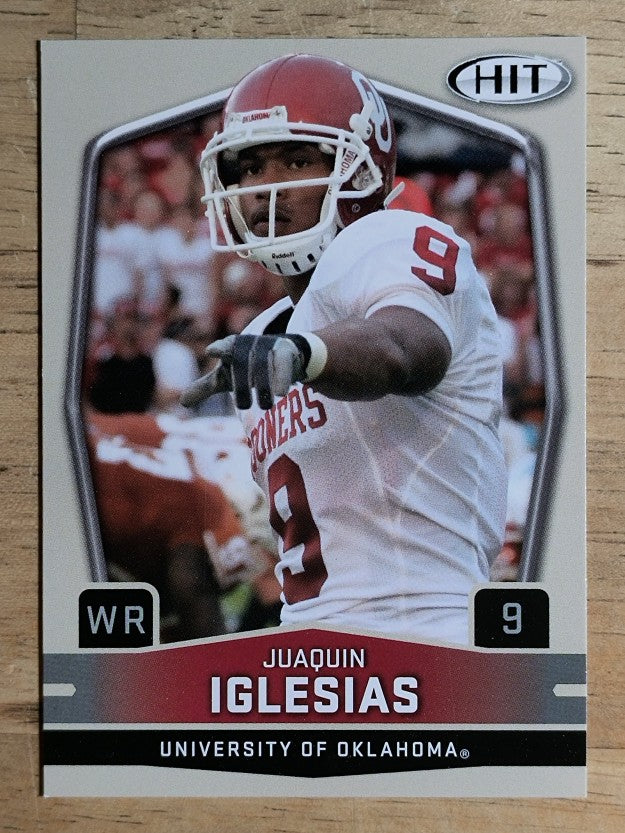 2009 SAGE HIT #89 Juaquin Iglesias